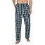 (Woven) Light Green+light Blue Plaid