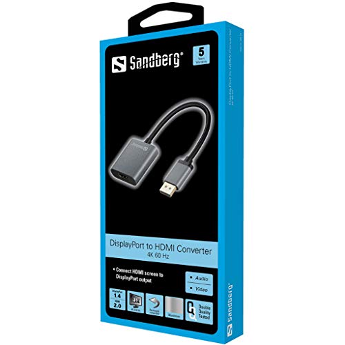 Sandberg Adapter DP1.4HDMI2.0 4K60 - 2