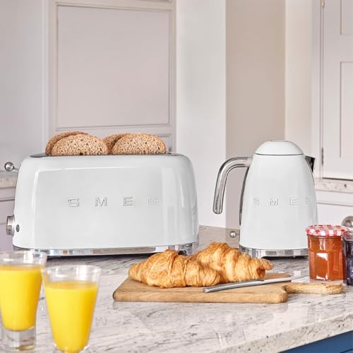 Smeg Tetera Eléctrica Retro 1.7L Blanco Mate miniatura 5