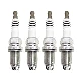 4pcs 101000033AA BKUR6ET10 Spark Plug Compatible With Skoda Superb VW Sharan Beetle Magotan Golf A4 