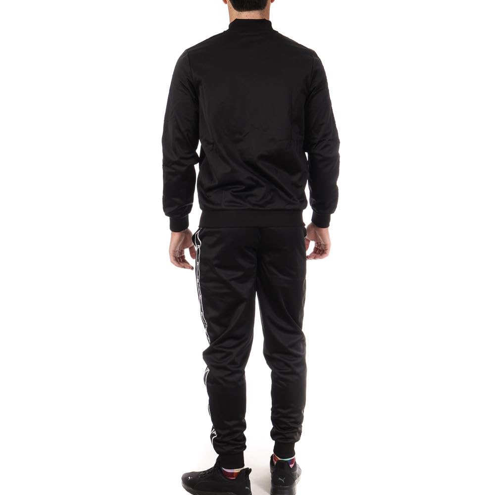 FILA Tuta da uomo nero Damson