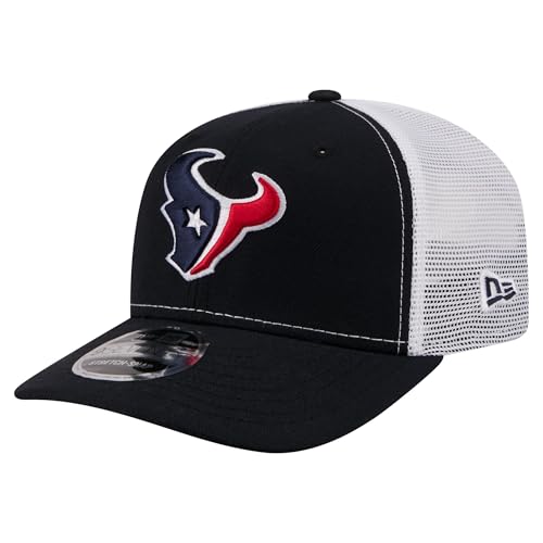 New Era Mens Navy Houston Texans 9SEVENTY Trucker Adjustable Hat