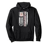 27th Engineer Battalion Veteran American Flag Xmas