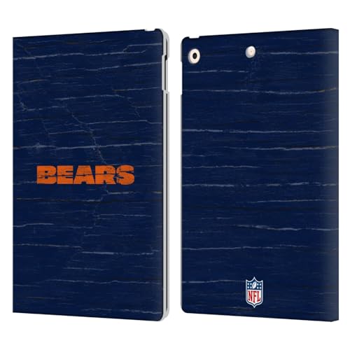 Étui portefeuille Chicago Bears pour iPad 10.2 housse simili cuir officielle NFL