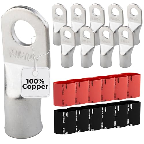 image for SELTERM 10pcs - 4/0 Awg - 1/2