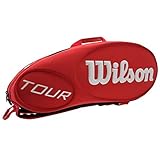 borsa tennis babolat wimbledon Wilson 9 Borsa da Tennis Wilson Borsone da Tennis Unisex per Uomo o Donna Tour Mould 9Pk