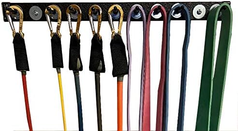 Anazao Fitness Gear New 24” Storage Rack for Resistance Bands and Resistance Band Accessories (Resistance Bands and Accessories NOT Included)