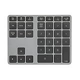 Alliage d'aluminium : ce clavier sans fil adopte un boîtier en alliage d'aluminium et un design ultra fin, environ 1 000 000 fois la durée de vie des clés.