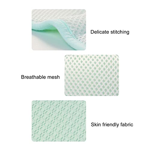 Almofada para dormir de bebê, travesseiro de bebê, mistura de algodão em forma de nuvem para recém-n