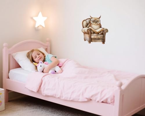Vinilos Decorativos Adhesivos de Pared con Búhos y Animales miniatura 4