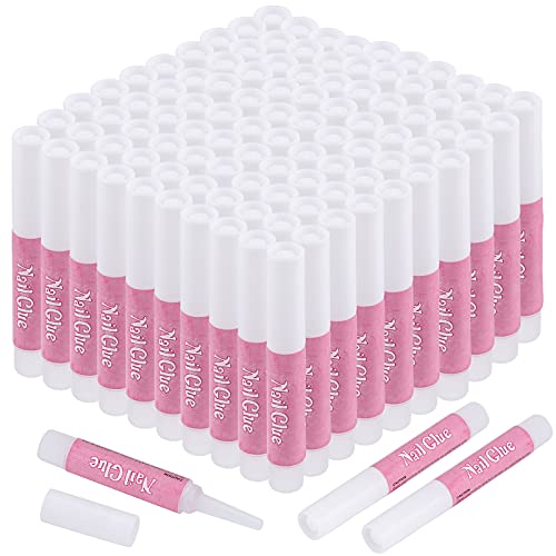 Ohlove 100PCS Super Bond Nail Glue