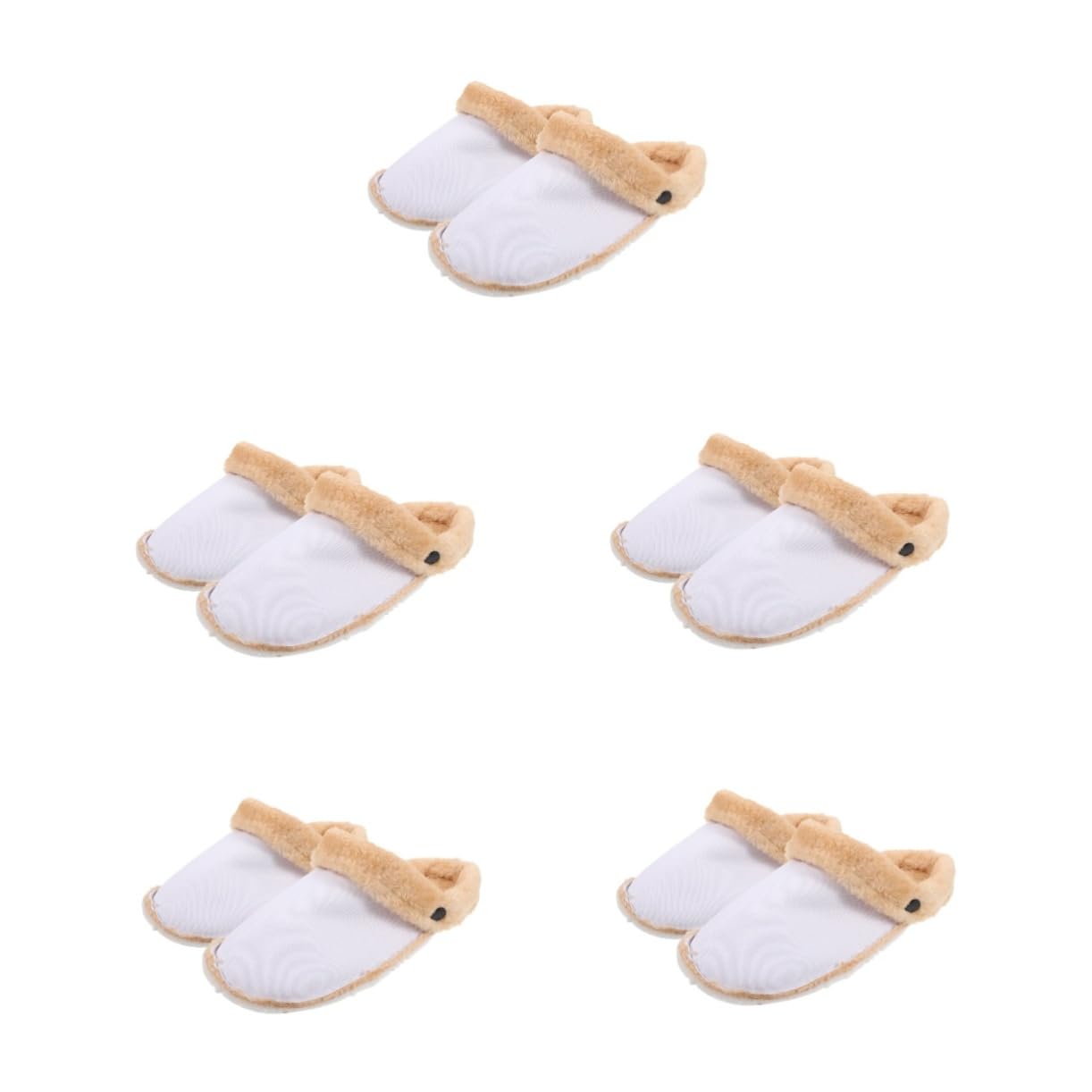 5paare Winter Schuh Einlagen Plüsch Abnehmbare Einlegesohlen Für Lochschuhe Warm Und Für Passend