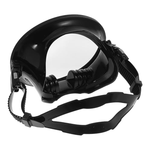 Masque de plongée panoramique en silicone avec grand angle visuel pour plongée et snorkeling