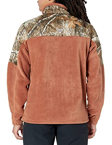 Image of Columbia mens Phg Fleece Overlay 1 /4 Zip