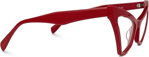 Miniatura 7 de VOOGLAM Gafas de bloqueo de luz azul de ojo de gato multicolor marco de anteojos falsos de moda para mujer antifatiga ocular y rayos UV