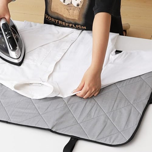 Tapis de repassage pliable pour surfaces étroites, la solution sans planche encombrante - 8