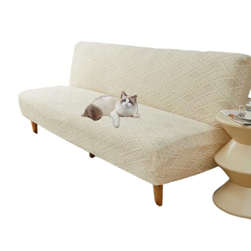 Housse de canapé-lit extensible et lavable pour futon de salon
