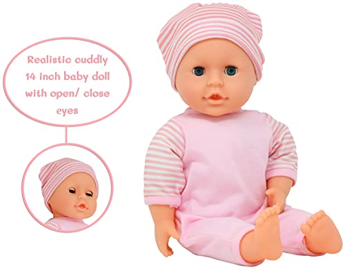 The New York Doll Collection B312 Interactive Talking Baby Doll Doctor Set Toy Pack thumb #5