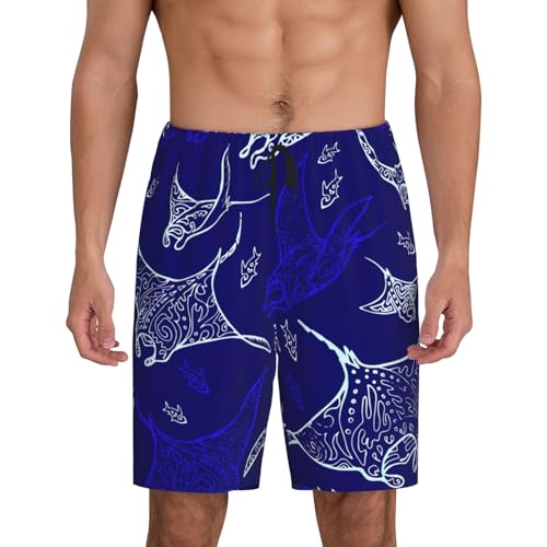 Pantalon de pyjama court homme vêtement nuit été respirant léger