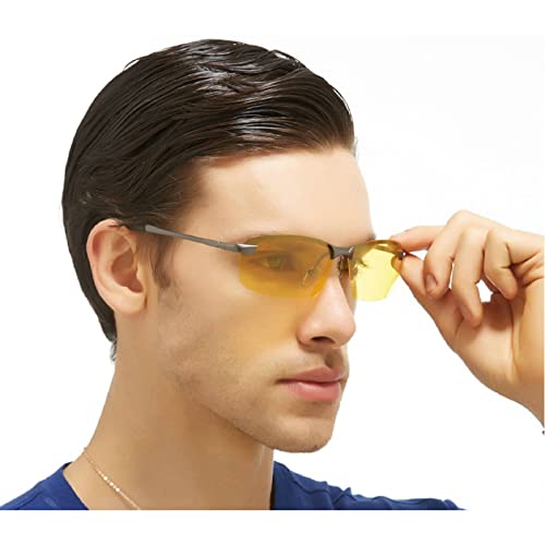 Anti-glare Driving Night Vision Glasses For Men Polarized Sunglasses Yellow Lens Eyeglasses Man Driver Goggles4