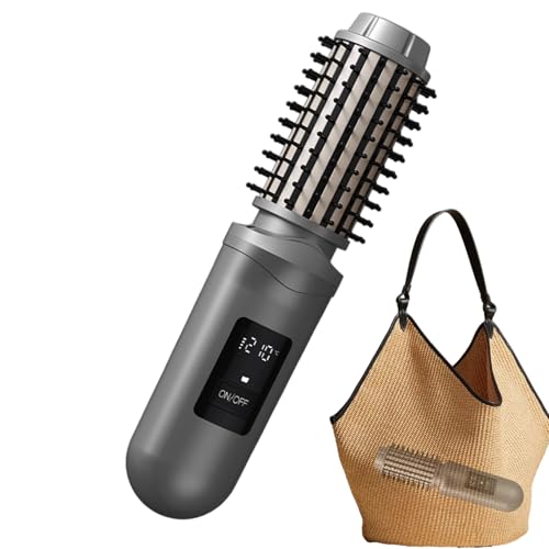Brosse de lissage des cheveux nomade pour éliminer les frisottis