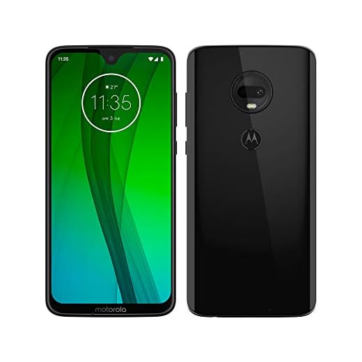 Motorola G7 Smartphone débloqué 4G (6,2 Pouces, 64Go ROM, Android 9.0) Noir Céramique [Exclusivité Amazon]