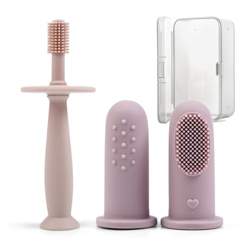 Brosse à dents 360° BumbleBee pour apaiser les poussées dentaires de bébé