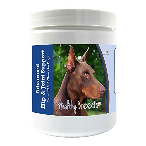 Healthy Breeds Doberman Pinscher Advanced Hip & Joint Support Lev...