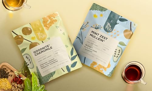 Tea Facto Goodnite* Chamomile - Mint Zest Mullein Tea Bags - 50 Pack