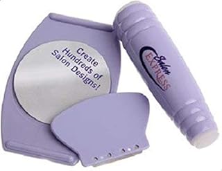 تصميم احترافي تصنعه بنفسك. مجموعة لختم طلاء الأظافر