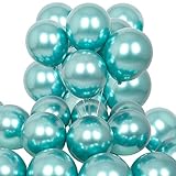 Decoración de fiesta temática: Estos globos metálicos de pasta pueden decorar perfectamente fiestas de cumpleaños, graduaciones, baby shower, bodas, aniversarios, compromisos u otros eventos de fiestas temáticas. Este juego de decoración de globos metálicos brillantes es un gran accesorio para fotos cuando los cuelgas sobre paredes, árboles, puertas, mesas de comedor y cualquier lugar que desees.