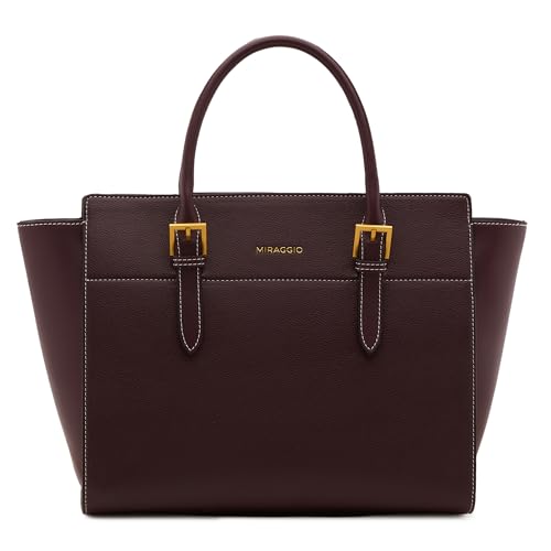 Image of Miraggio Agatha Top Handle Satchel Bag | Women Handbag | Handbags For Women Office Travel