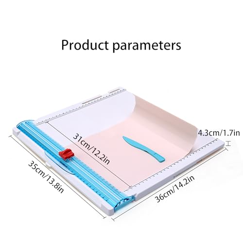 Coupe-papier pour couper 10 feuilles proprement sans déchirure - 3