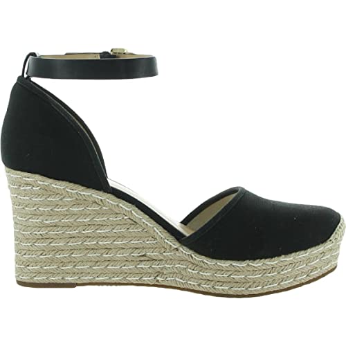 Michael Kors Kendrick Wedge Black 9 M #TOP1