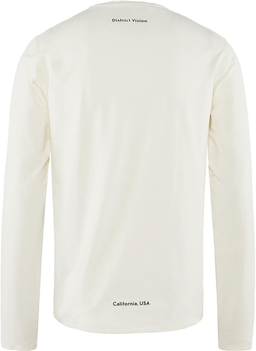 Lightweight Long Sleeve Tee, Lunar White - Image 3