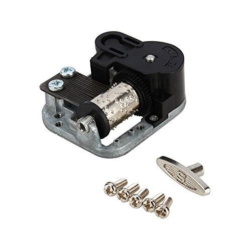 AiCheaX Wind Up Musical Mechanism Movement for DIY Music Box,Winder
