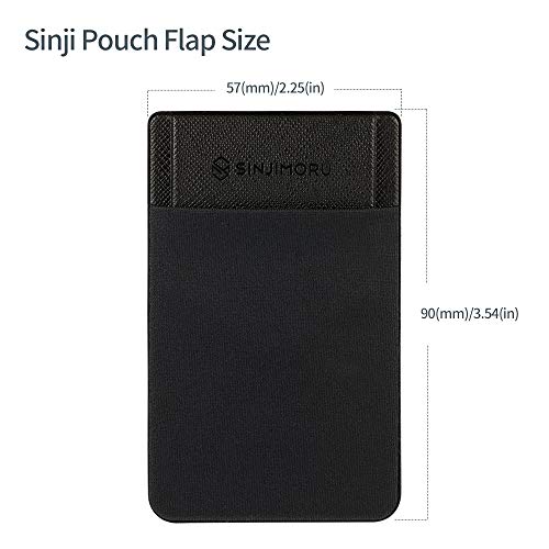 最安値 Sinjimoru 手帳型 カードケース Suica Pasmo カード入れ パース ケース Iphone Android対応 スマホ 背面 カードホルダー シンジポ チflap ブラック の価格比較
