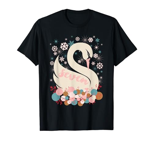 Seven Swans A Swimming 12 Days Christmas Winter Snow T�V���c