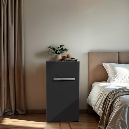 Image of Frigidaire Refrigerator-Retro Mini Fridge Energy Saving-Adjustable Thermostat Control- Ideal for Dorm, Office, RV, Garage, Apartment 3.1 Cu Ft, ONYX