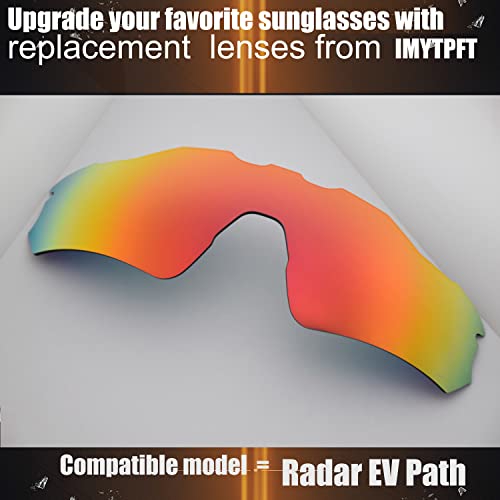 Objectifs Radar EV Path d'exception compatibles verres rouge noir en taille unique - 3