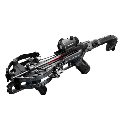 Barnett - Demun Storm Handheld Crossbow - 300 FPS Compact Bow w/SwitchLok Riser, Break-Action...