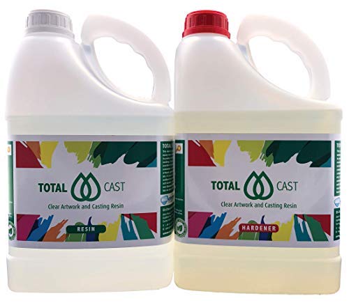 Clear Art Resin, totalCAST 10 Kilo kit (10 Litre / 2.65 Gallon)