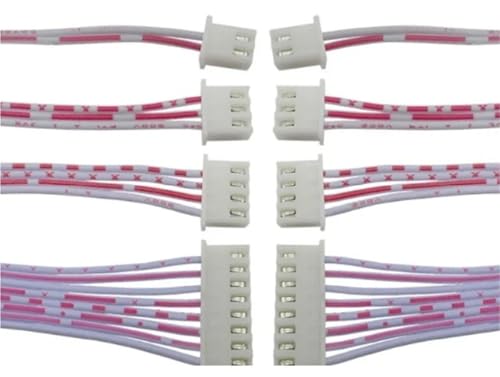 Conector XH2.54 hembra de 4 pines con cable flexible de 30cm para prototipos 2