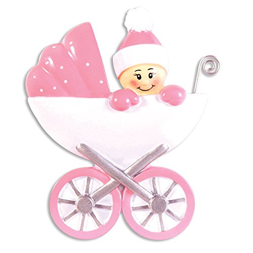 baby pink christmas ornaments
