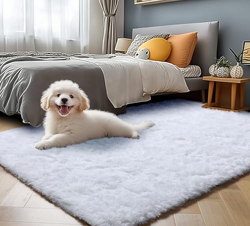 Alfombra de piel sintética de lujo ONASAR con acabado ultrasuave para salón moderno 6