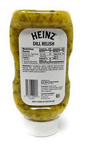 Image of Heinz Dill Relish, 12.7 Ounce Bottles (Pack of 3)
