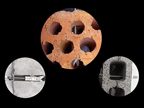 Toggle Anchor Bolts, Hollow Wall Anchors 304 Stainless Steel Scissors Type Heavy Duty X Anchor M8X150Mm, Pack Of 4 #TOP5