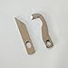 HONEYSEW 2pc Set Serger Knife Overlock Blade - Upper and Lower for Brother 925D 929D 1034D