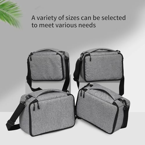 Bolsa Protectora Resistente a Golpes para Carrete, Organizador de Accesorios de Pesca, Gris, Talla M miniatura 5