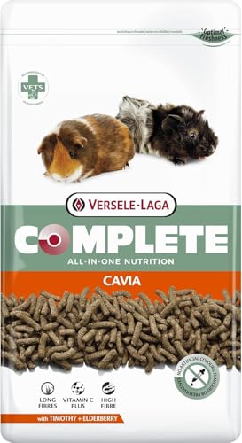 VERSELE-LAGA - Complete Cavia - Extrudés Tout-en-Un Riches en Fibres pour Cobayes - 3 kg